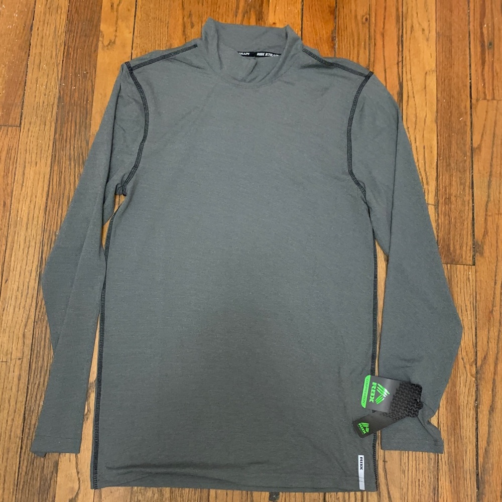 NWT Rbx Sport Shirt Mock Neck Size L